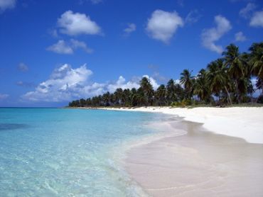 Strandidyll auf Saona in der Dominikanischen Republik