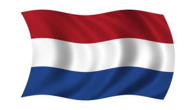 Flagge der Niederlande (Holland)
