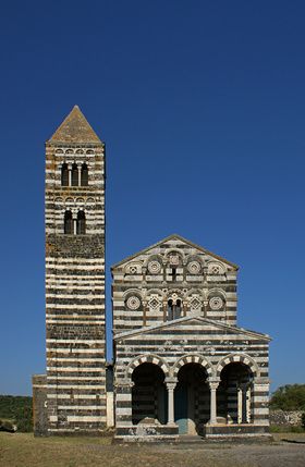 Abteikirche Santissima Trinità di Saccargia auf Sardinien
