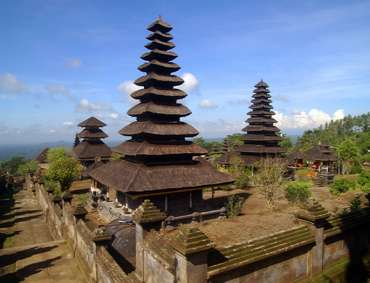 Muttertempel in Besakih auf Bali, Indonesien