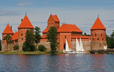 Burg Trakai in Litauen