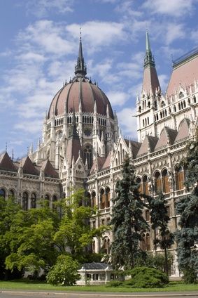 Das Parlament in Budapest/Ungarn