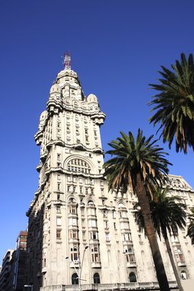 Palacio Salvo in Montevideo, Uruguay